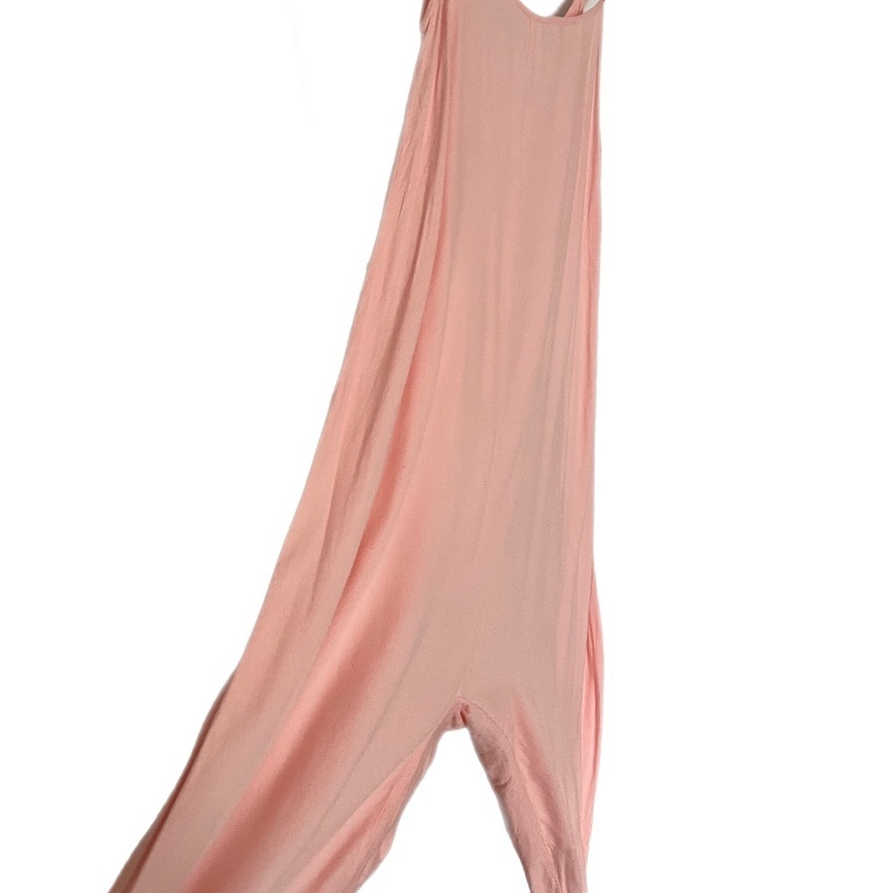 Pitusa baggy unstructured loose Lagenlook minimalist beach jumpsuit romper